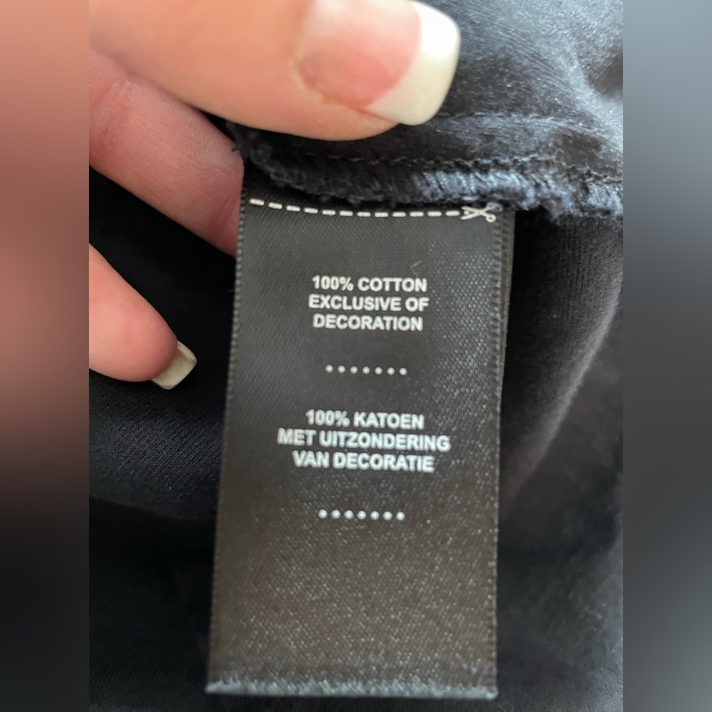 Ladie’s Black Harley Davidson Garage button down top - Picture 6 of 7